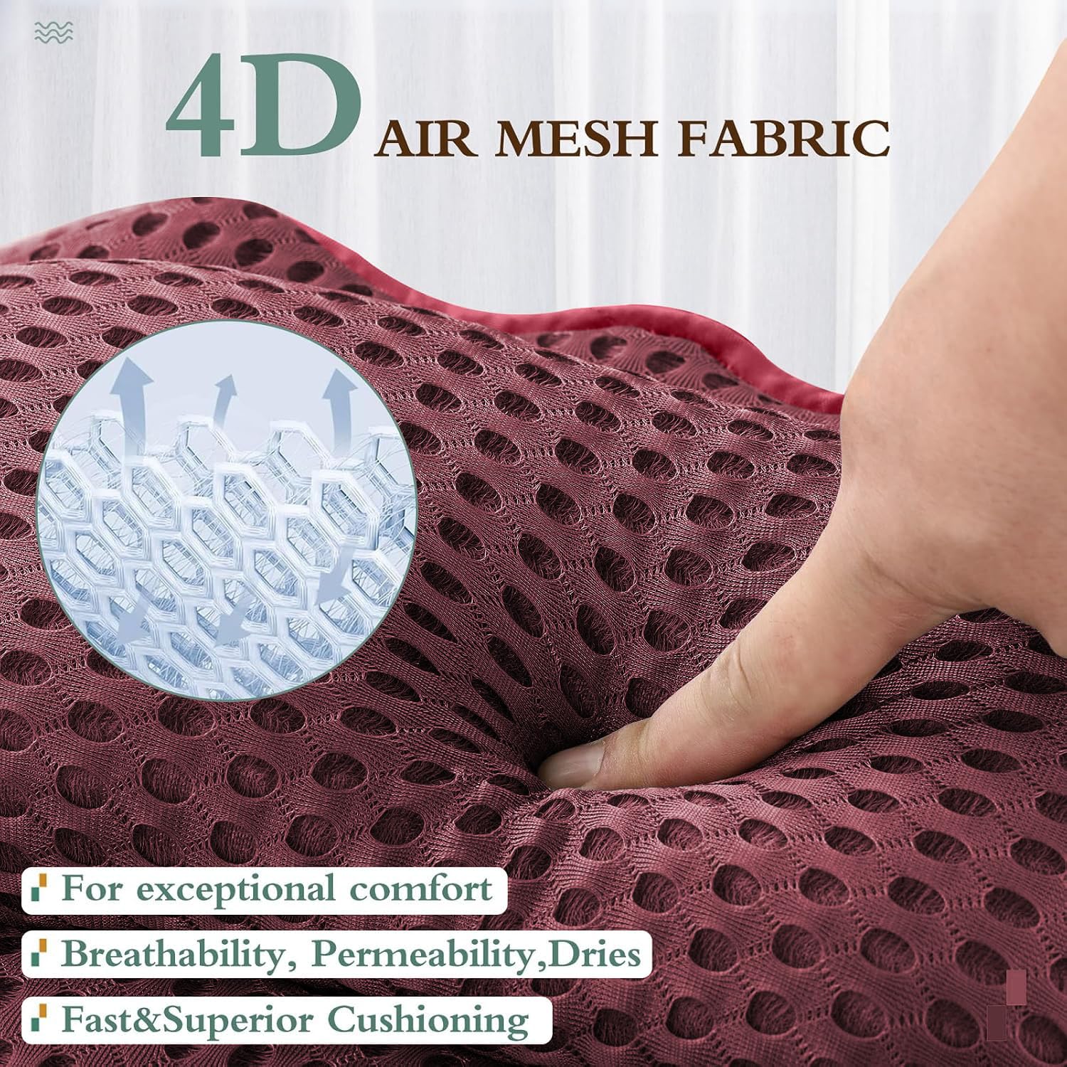 Bath Pillow RUVINCE Ergonomic Luxury bathtub pillow with head,Neck, Shoulder and back support - Image 4