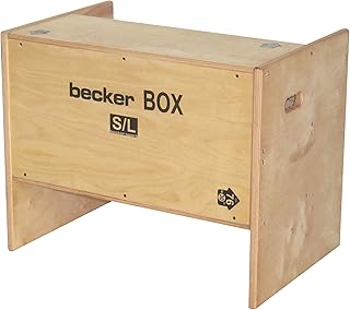 Becker Sport Germany Becker Box S/L Weltneuheit, 5 in 1 Box, (BSG 28985) einzigartige Plyo Box mit 5 Sprunghöhen