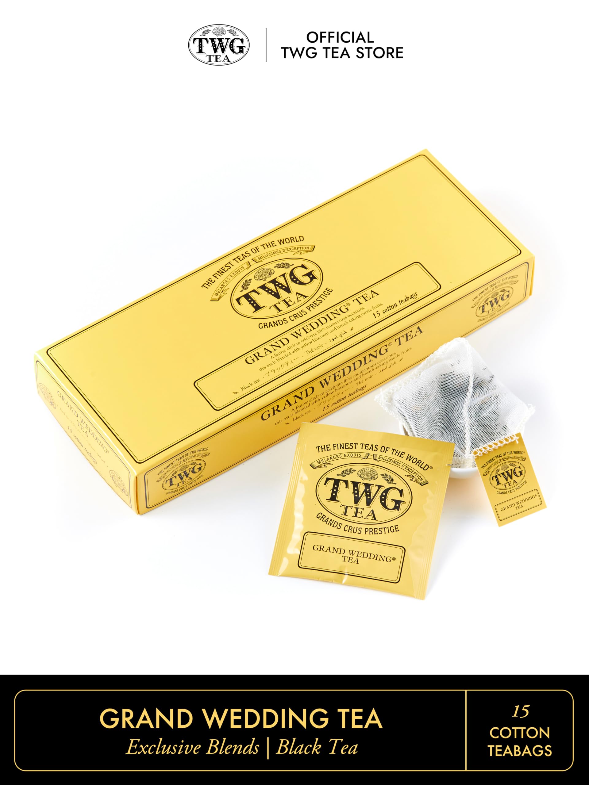 Amazon.com : TWG Tea | Grand Wedding Tea | Black Tea | Sunflowers