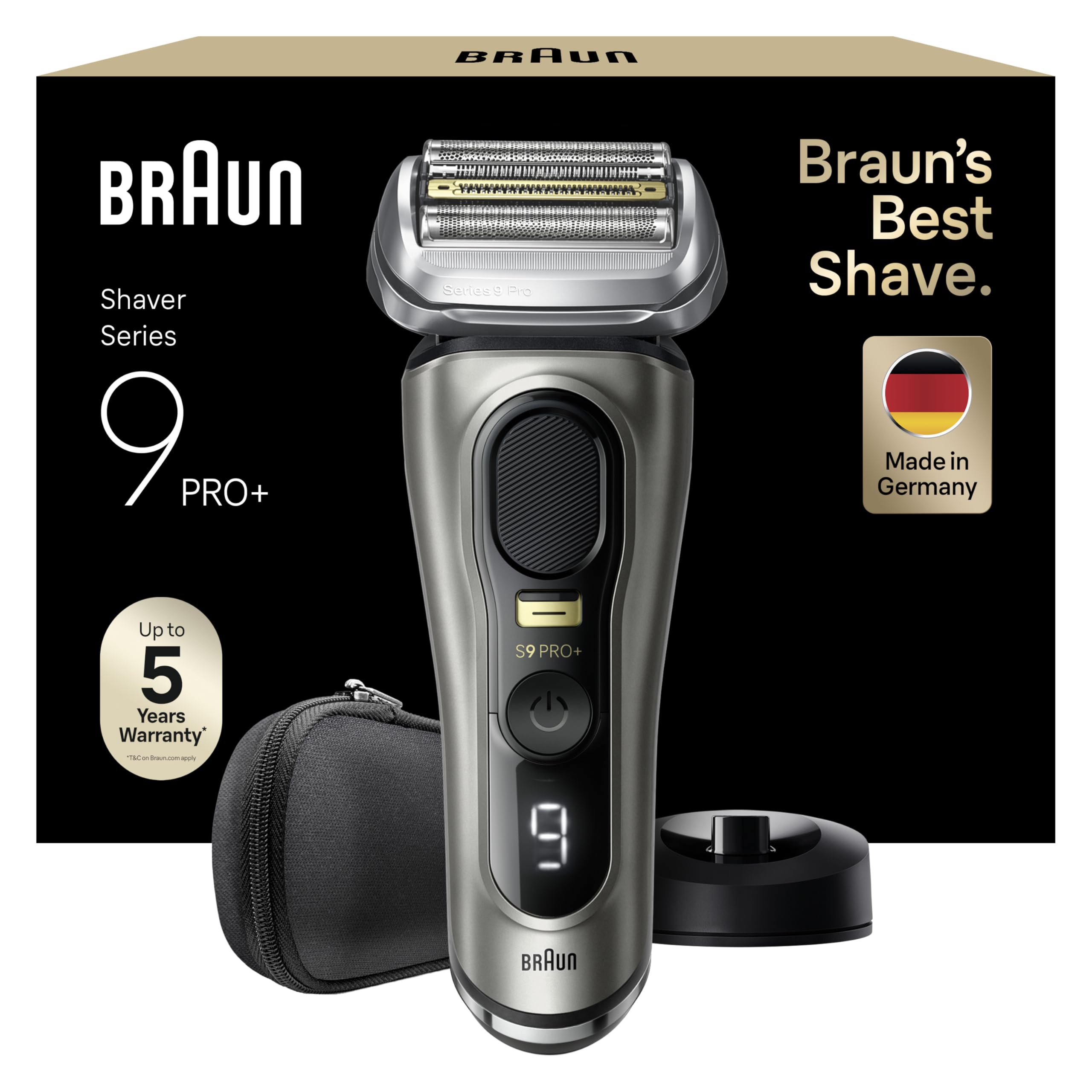 Braun Series 9 Pro+ 9515s Men's Electric Shaver with 5 Pro Shaver