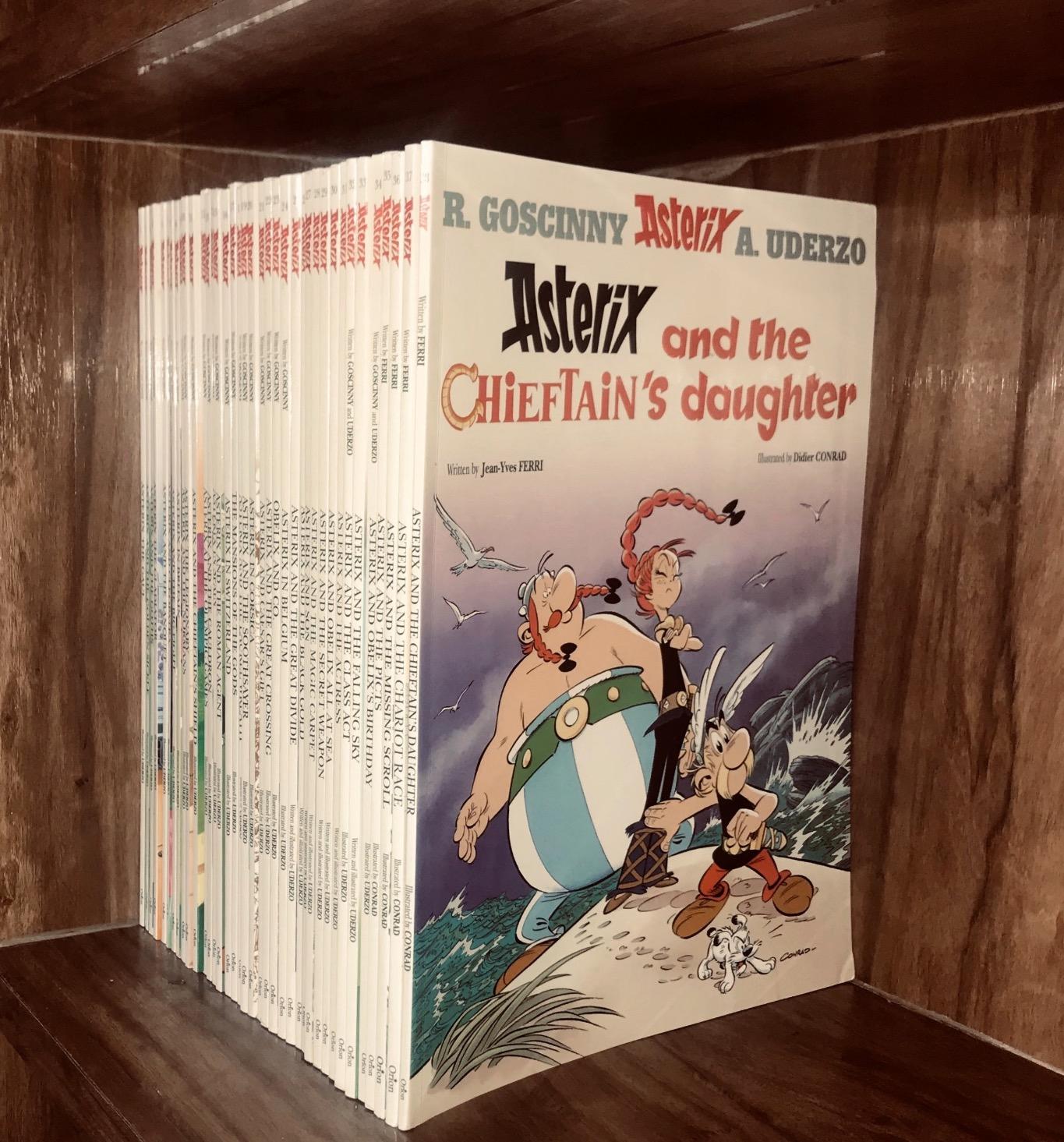 Buy THE COMPLETE ASTERIX BOX SET (Set of 37 Books) Book Online at Low ...