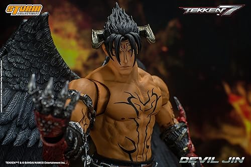 Miniatura 9 de Storm Collectibles - Tekken 7 - Figura de acción de Devil Jin, 112