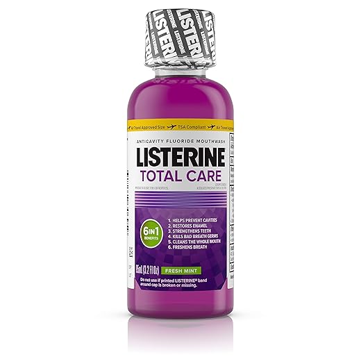 Listerine Total Care Zero, Fresh Mint, 3.2 Ounce