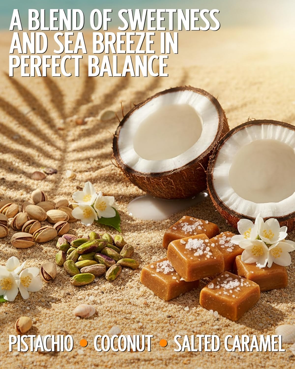 PB ParfumsBelcam Côte du Soleil Eau de Parfum for Women – Warm Beachy Gourmand Scent with Pistachio, Coconut & Salted Caramel – Long-Lasting Women’s Fragrance, Everyday Luxury Perfume, 3.4 fl oz - Image 3