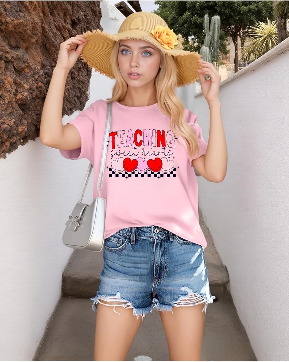 Teacher Valentines Shirt My Class is Full of Sweet Hearts Shirts Teacher Gifts Teacher Tee Shirt Casual Outfit - Image 2