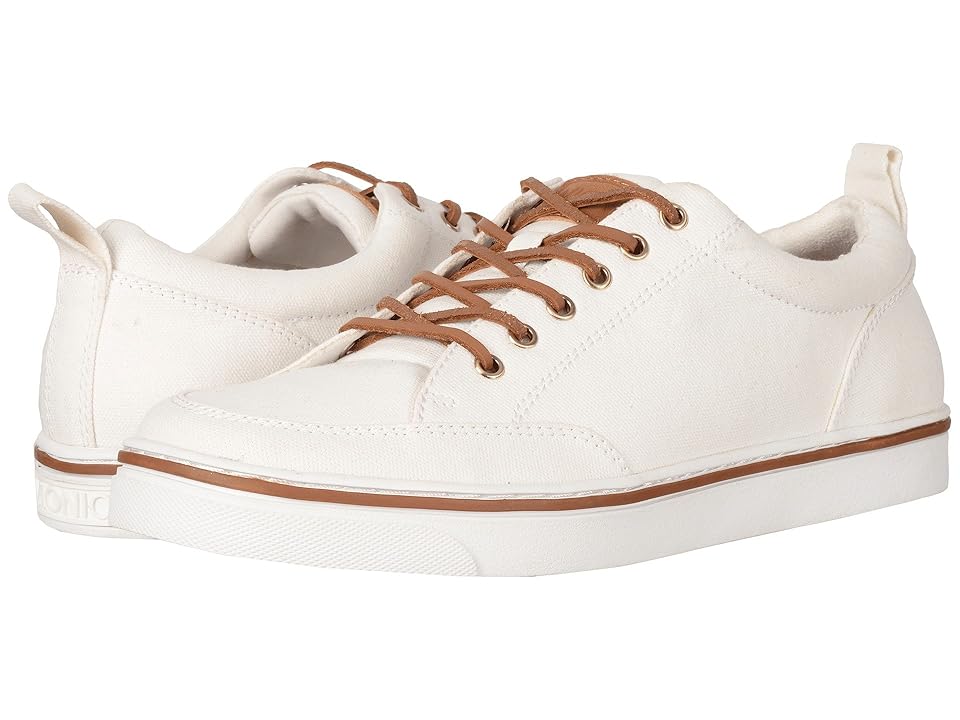 

VIONIC Orion (White Canvas/White) Men's Lace up casual Shoes