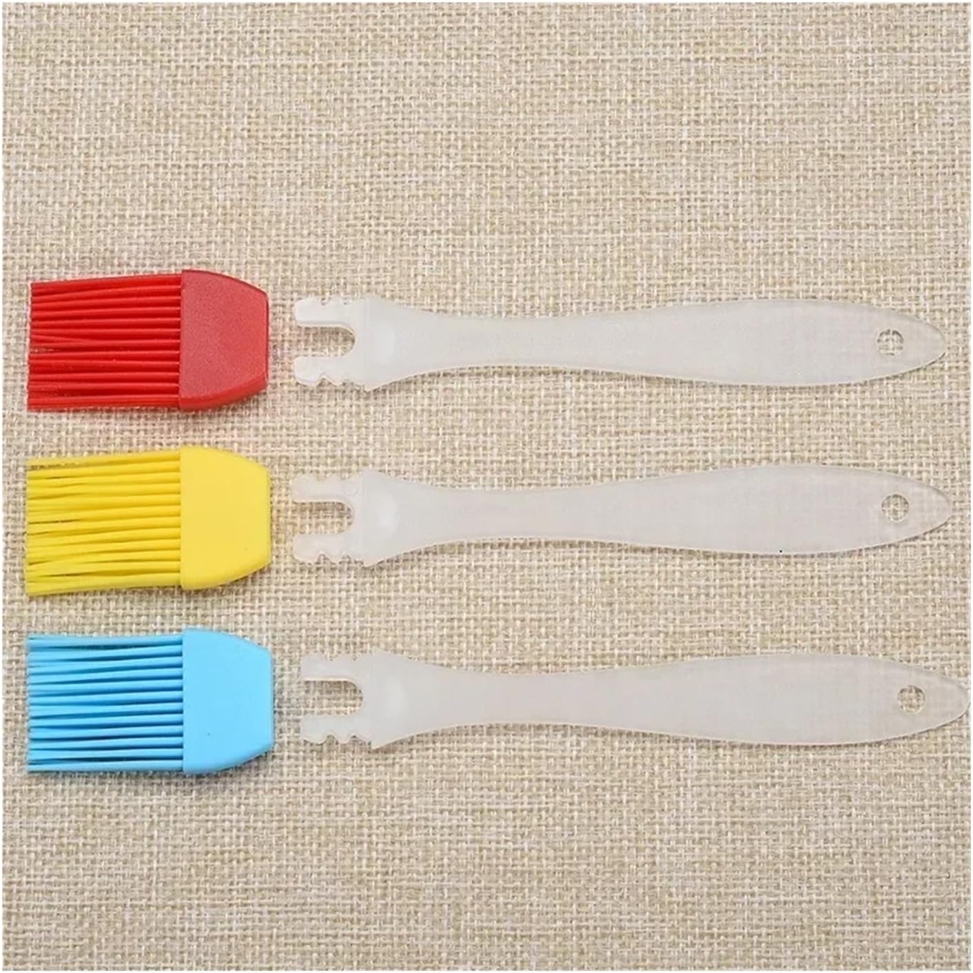1PC Silicone Oil Brush Basting Cake Bread Butter Baking Brushes Kitchen Cooking Barbecue Accessories BBQ Tools(Orange)