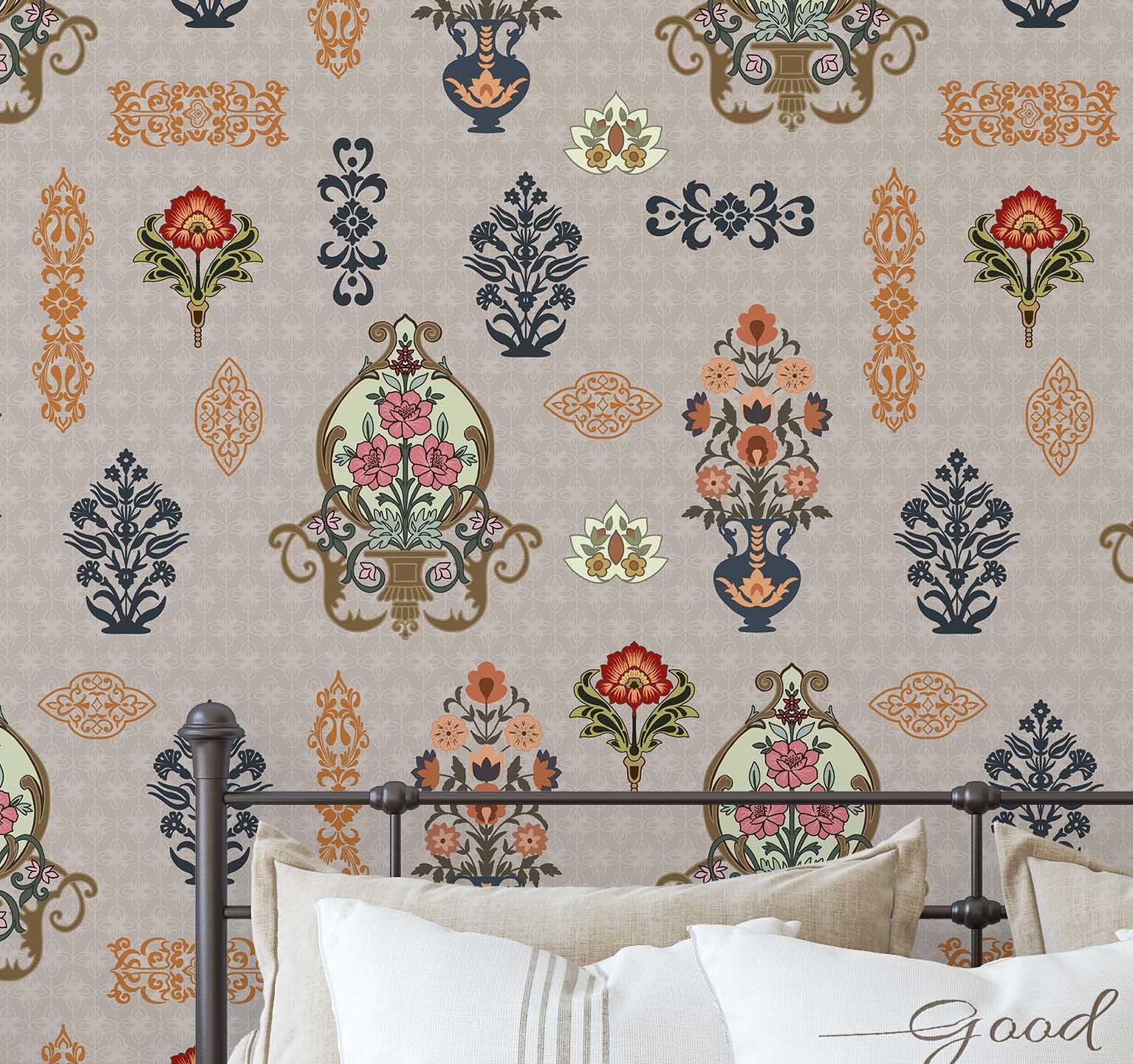 Papier peint autocollant pour chambre et salon au style vintage
