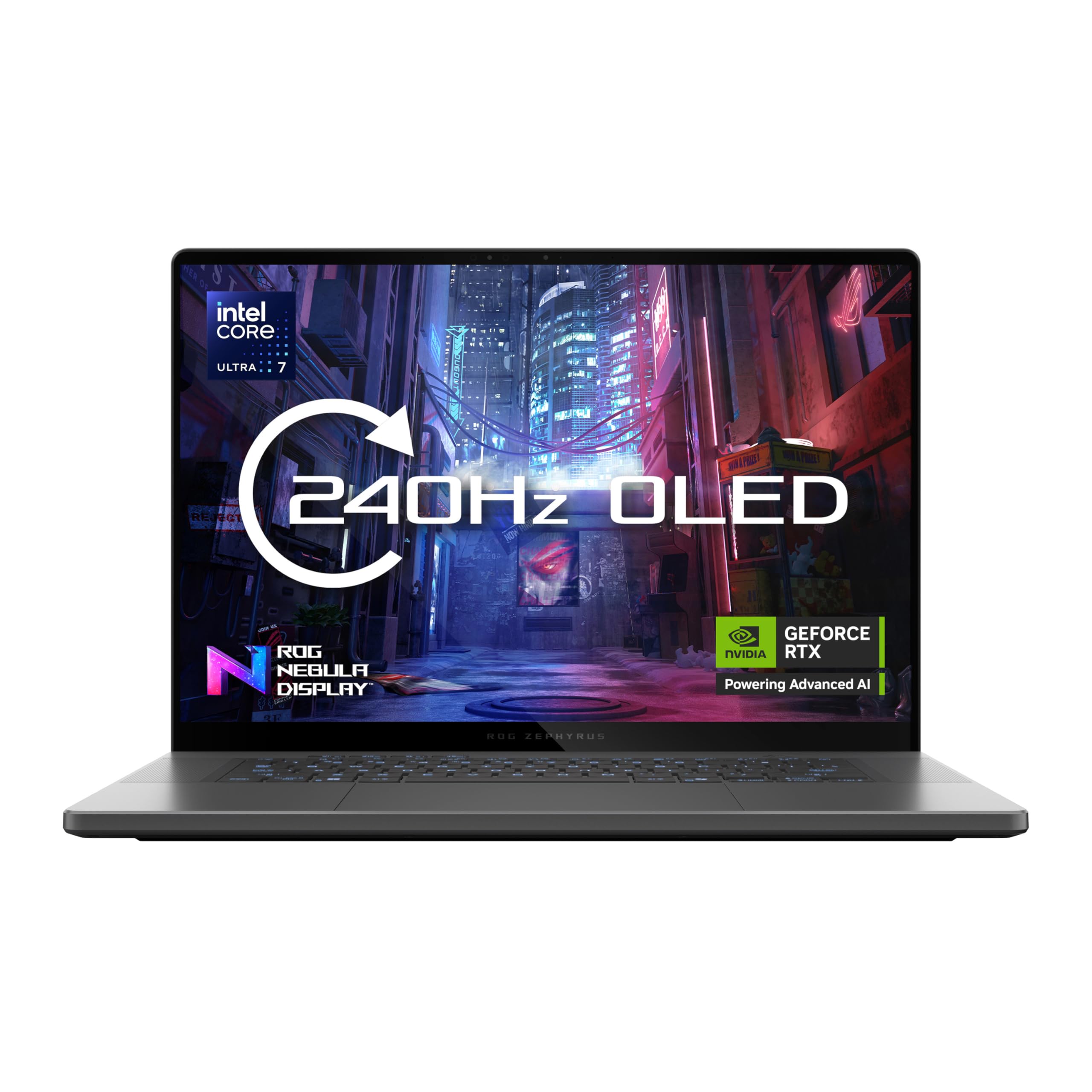 ASUS ROG Zephyrus G16 GU605CM Gaming Laptop | 16.0" 2.5K OLED 240Hz | Intel Core Ultra 7 255H | NVIDIA GeForce RTX 5060 | 16GB RAM | 1TB SSD | Windows 11