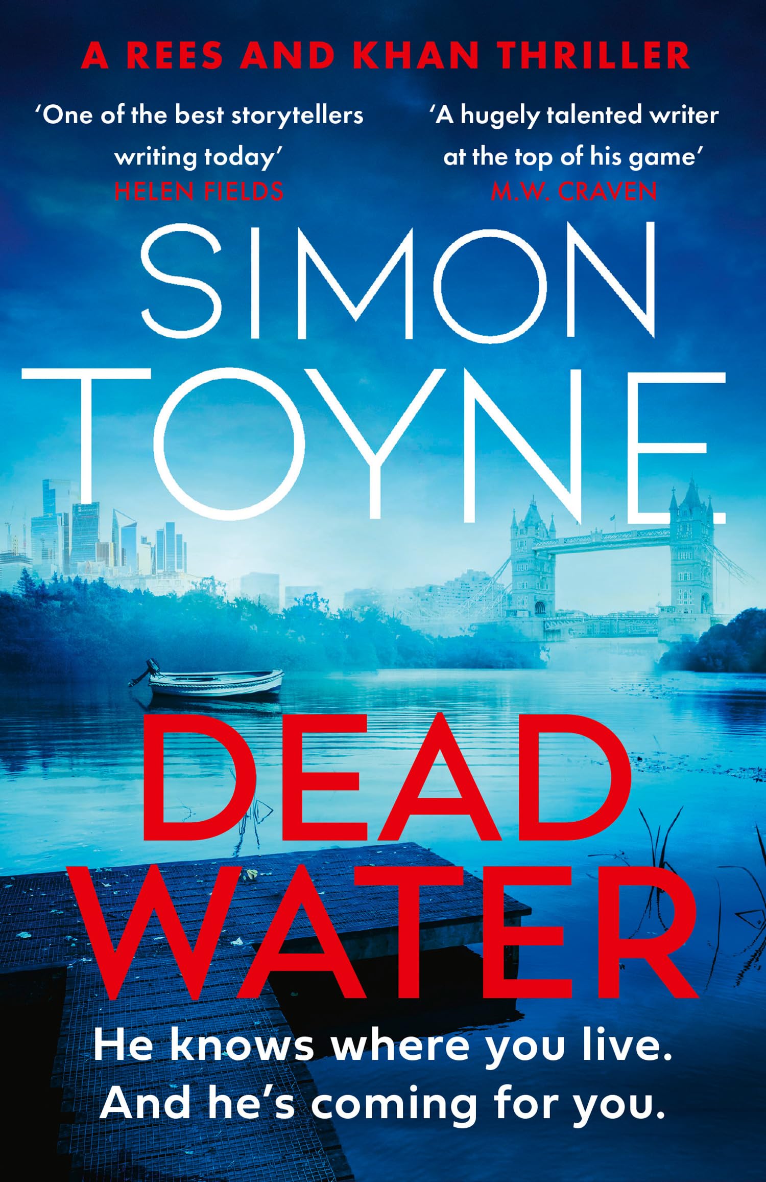Dead Water: Don’t miss this gripping serial killer crime thriller for fans of MW Craven and Mark Billingham: Book 3 (Rees and Khan thriller)