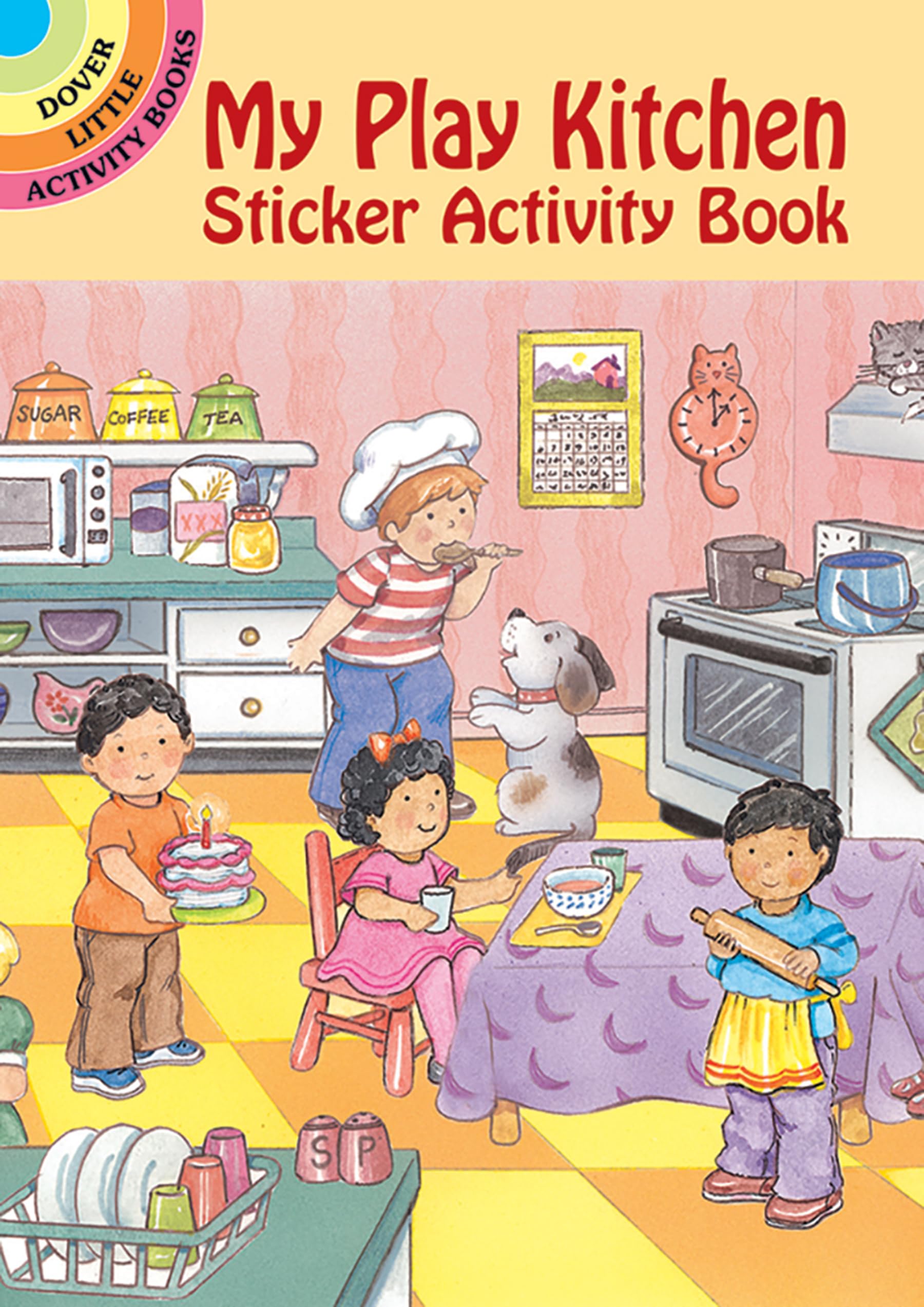 My Play Kitchen Sticker Activity Book (Dover Little Activity Books: Food)