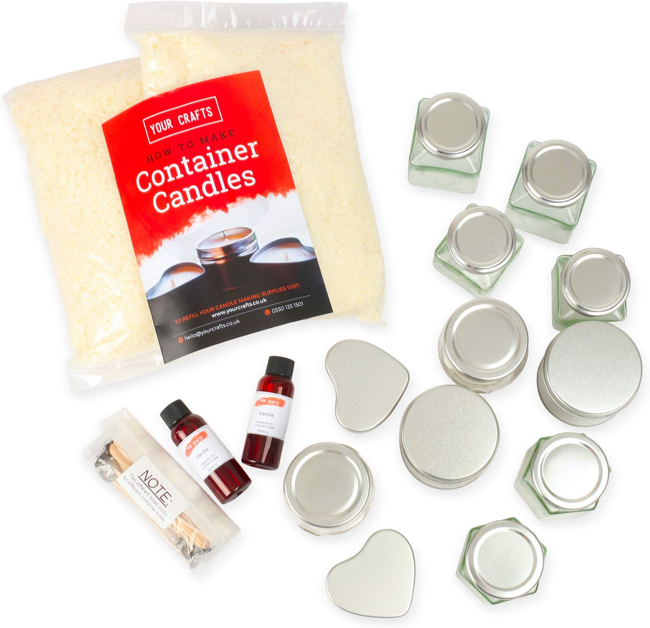 Our Family Crafts Ultimate Refill Candle Kit, Lavender