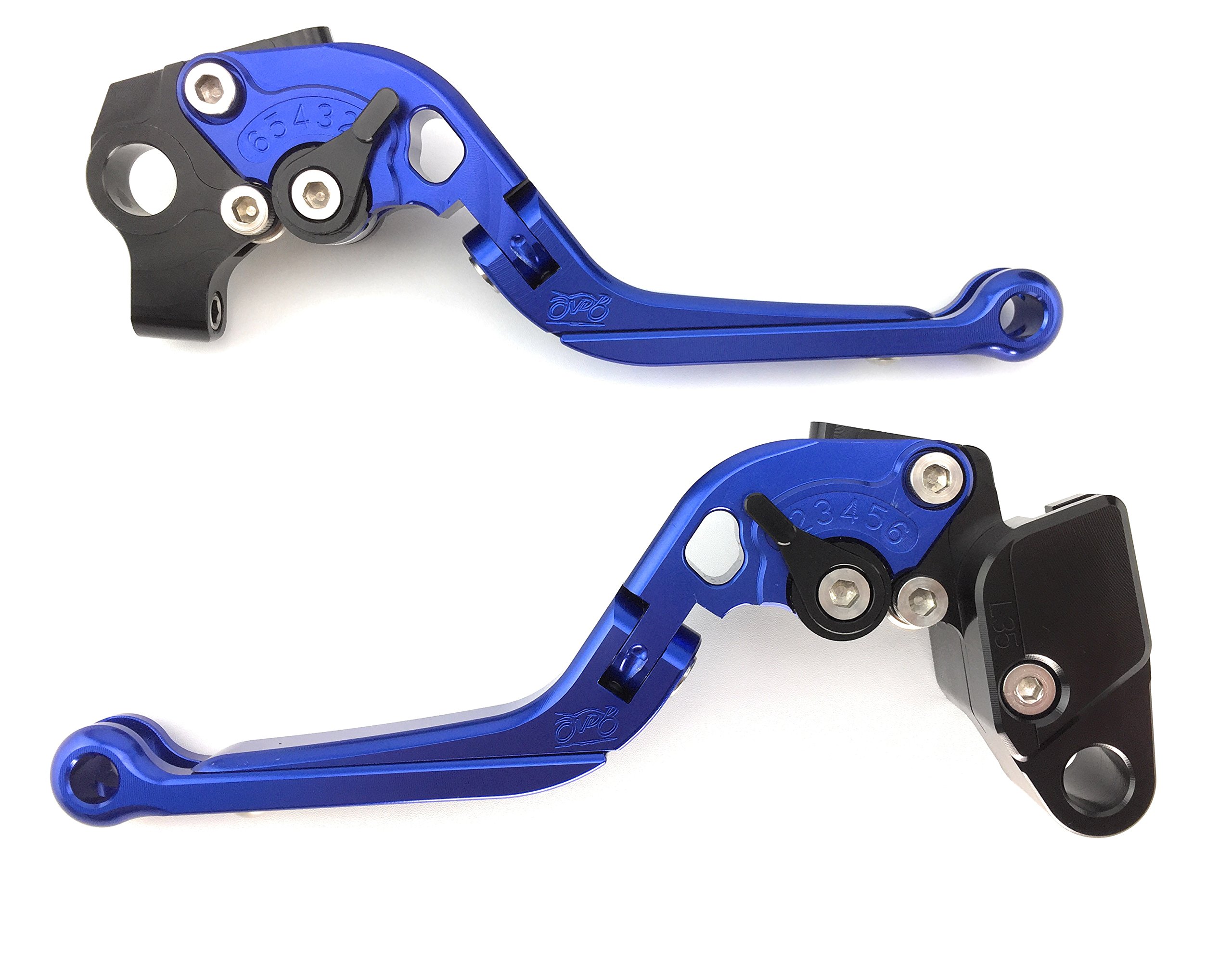 avdb-moto Coppia leve regolabili e pieghevoli CNC Compatibile con Honda CB500-F CB-500-F CB-500F 2013 – 2018