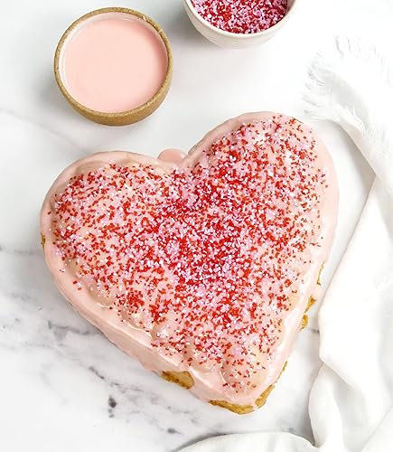 Miniatura 6 de USA Pan Global Bakeware Fancy Heart Cake Pan