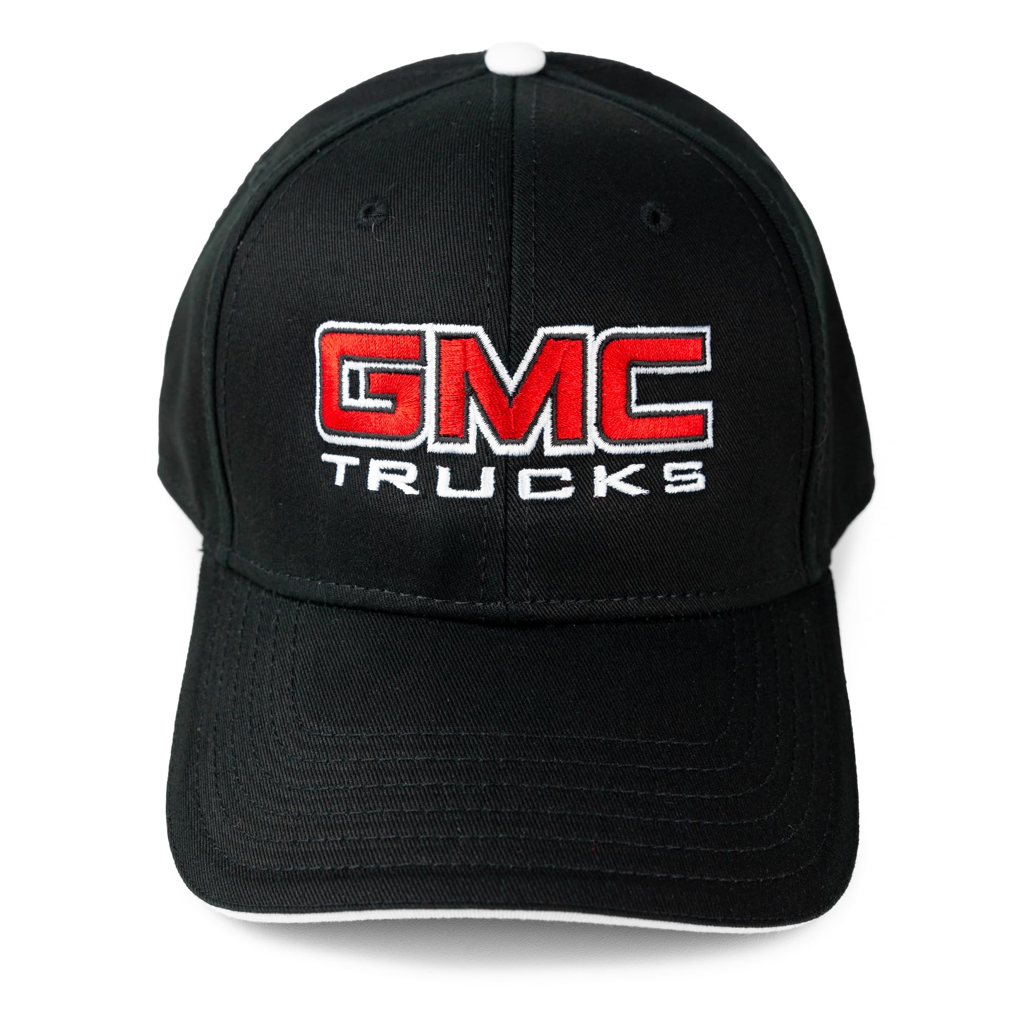Black Cap for GMC Truck Owners, Embroidered GMC Logo Hat