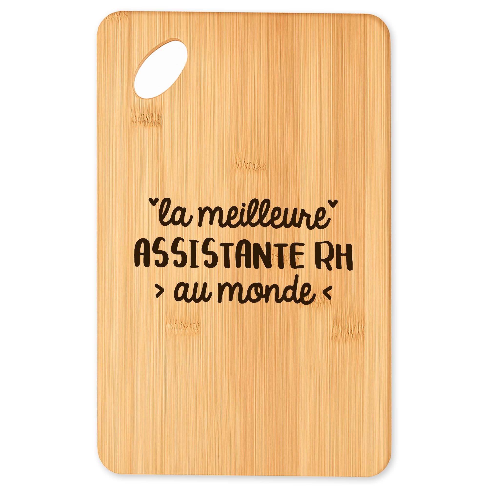Planche à découper originale cadeau cuisine barbecue et plateau apéro bambou