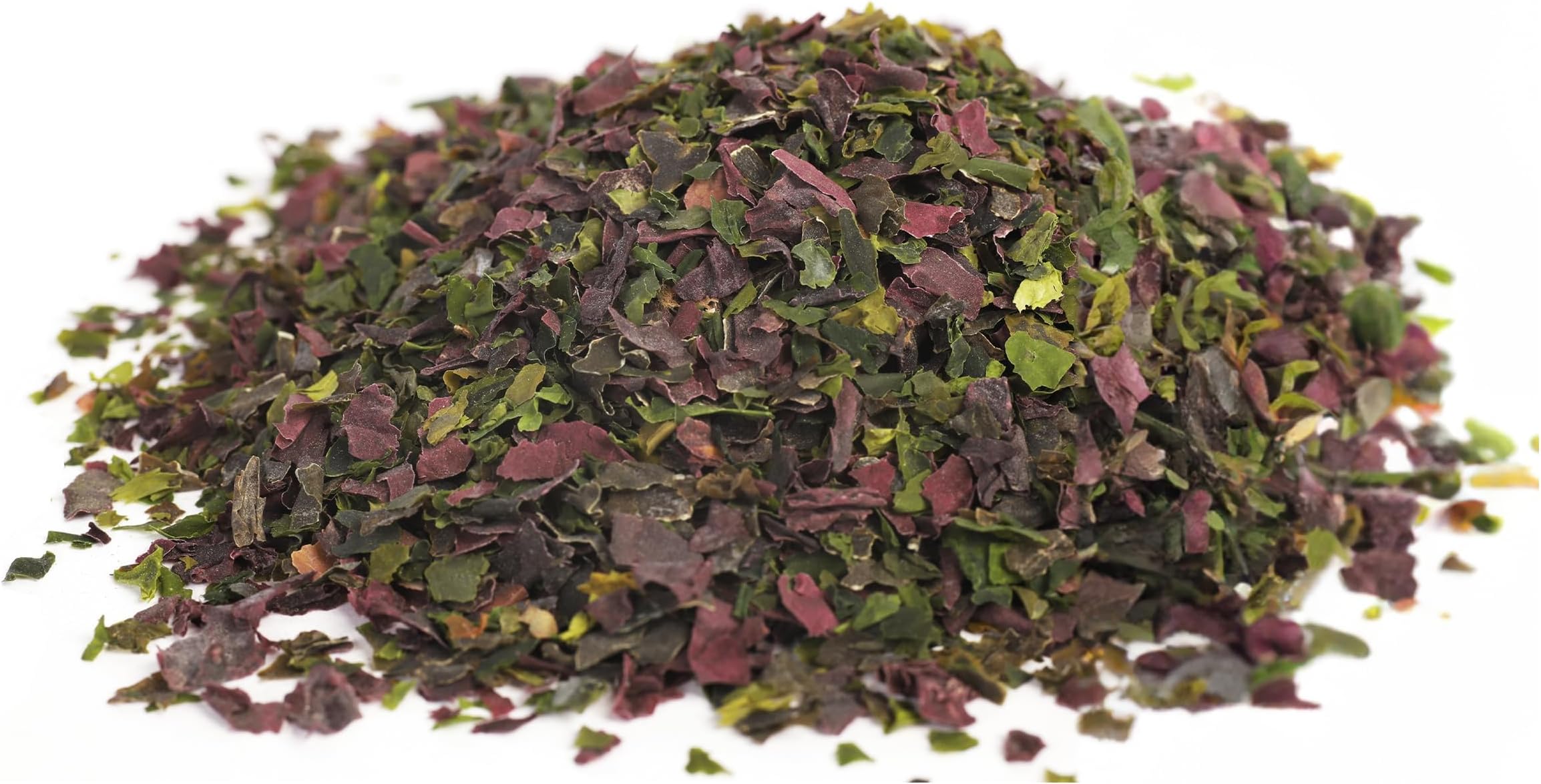 VITAMINSEA Triple Blend Dried Seaweed Flakes | Wild North Atlantic Dulse, Kelp & Sea Lettuce for Seasoning, Soups & Salads | Rich in Vitamins, Minerals & Antioxidants Great for Thyroid Support | 8 oz
