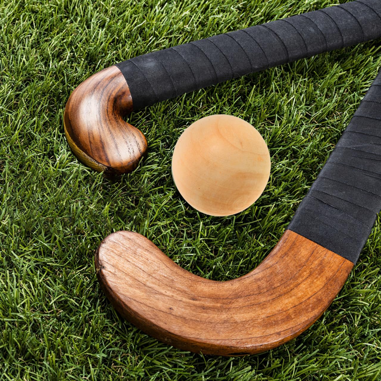 BESPORTBLE Lot de 15 balles de hockey en bois - Accessoire de hockey sur glace - Accessoire de hockey sur glace - Balles d'entraînement en bois - Pour l'extérieur - Beige