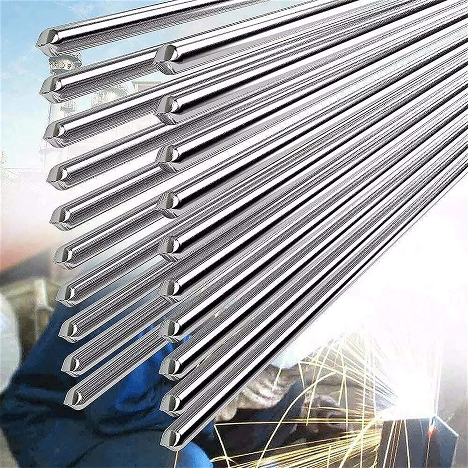 10 St Svetsstu00e5ng Lu00e5gtemperatur Aluminiumlu00f6d Svetss... U2013 Grandado