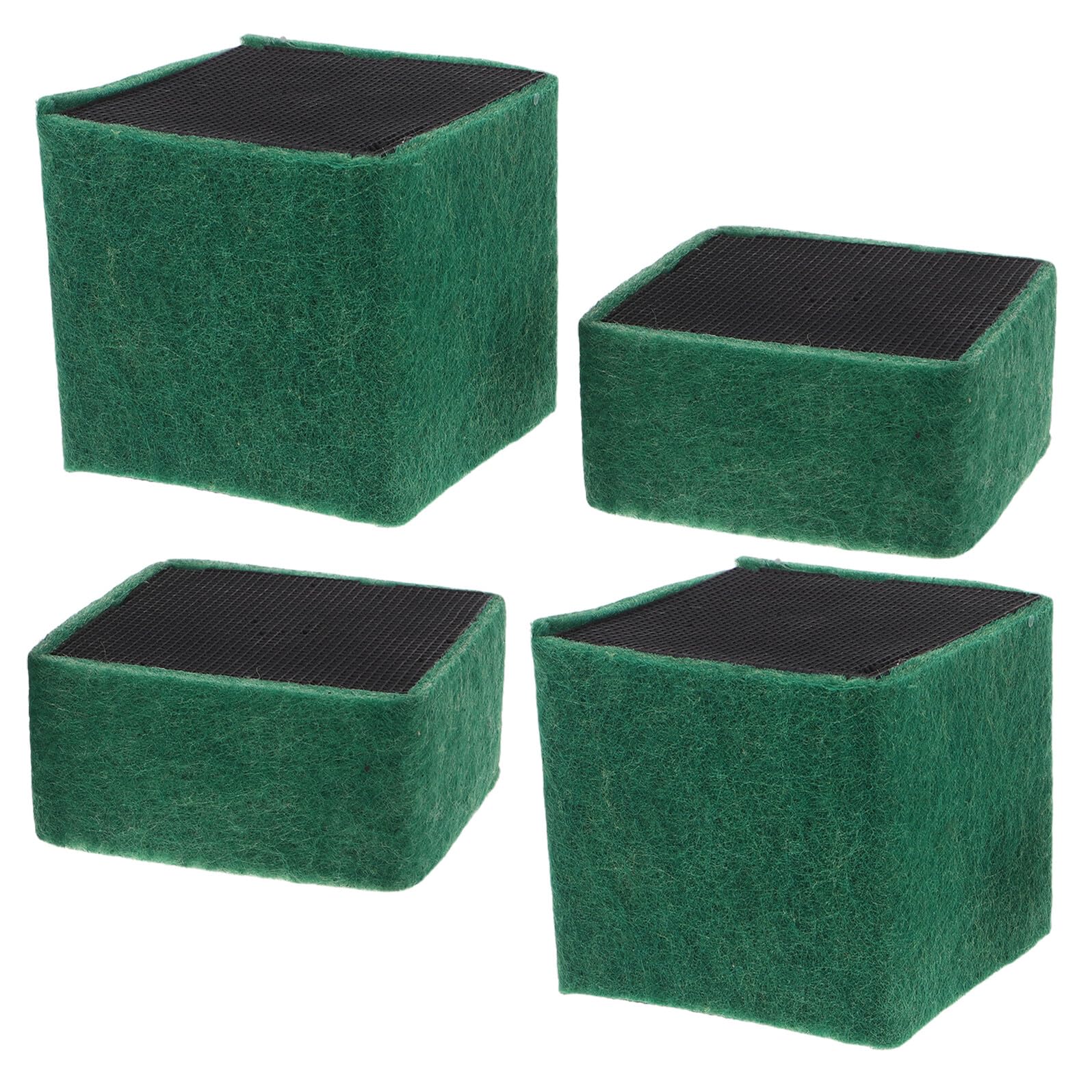4 Cubos Purificadores de Agua de Carbón Activado para Acuarios Filtros de Cubo para Peceras Pequeños y Grandes Sistema de Filtración Mecánica para Agua Dulce y Salada Repuestos
