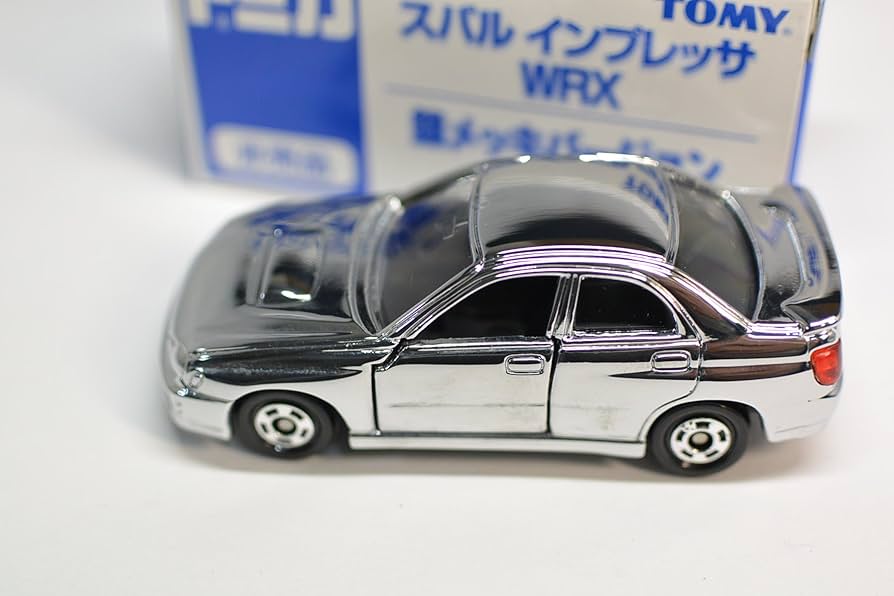 【非売品】トミカ　スバルインプレッサWRX Amazon | トミカ 非売品 スバル インプレッサ WRX 銀メッキ