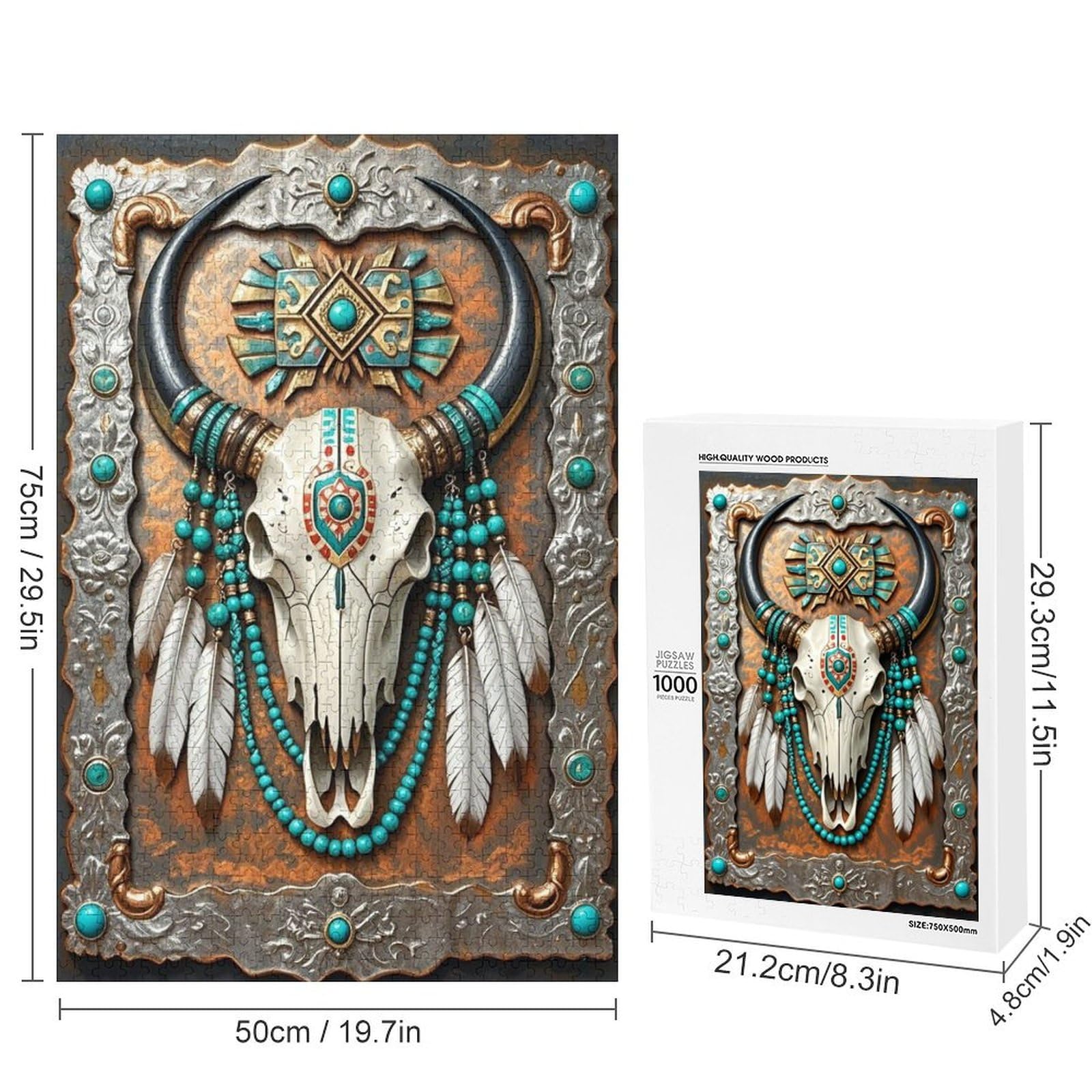 Amazon.com: Native American Tribe - 1000-Piece Wooden Jigsaw