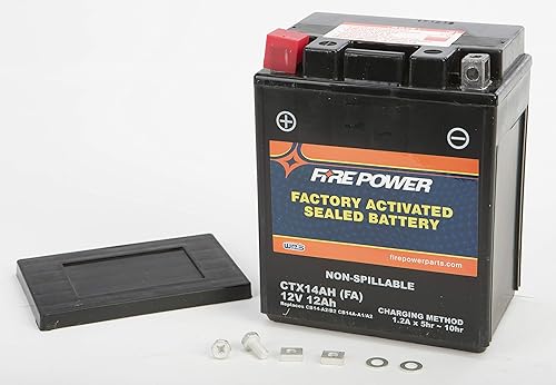 Fire Power CTX14AH-BS (FA) BaterĂa sellada sin mantenimiento activada por fábrica Fire Power CTX14AH-BS (FA) BaterĂa sellada sin mantenimiento activada por fábrica