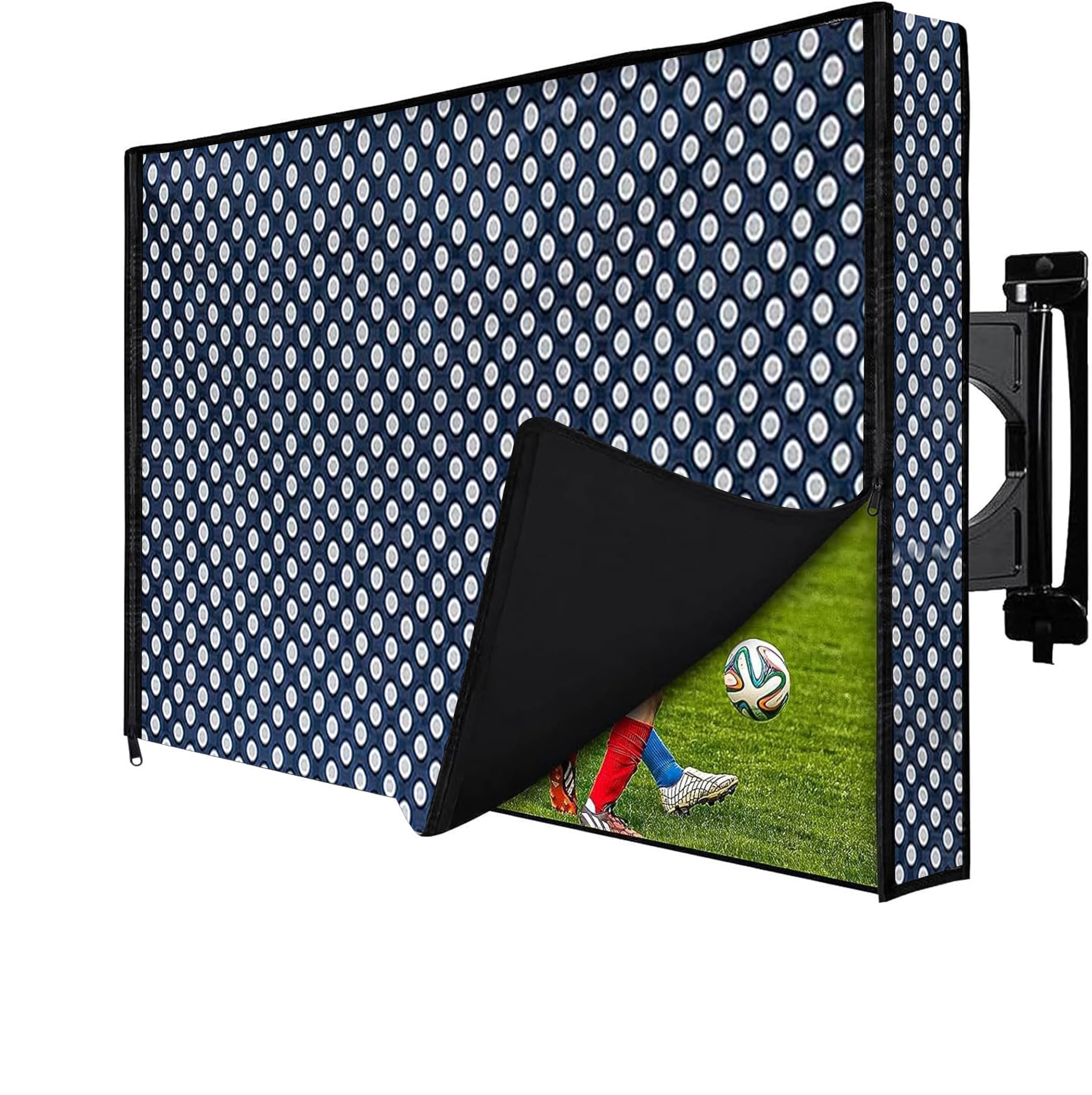 Wings Star Led Tv Cover for 32 Inches Led Tv | Dustproof & Waterproof Led Tv Cover with PVC Layer for 32 Inches Led Tv | Television Protector Cover | LCD/LED TV Monitor Cover with Zip Lock, KUM47 (B0B1B5M5KT) Amazon Price History, Amazon Price Tracker