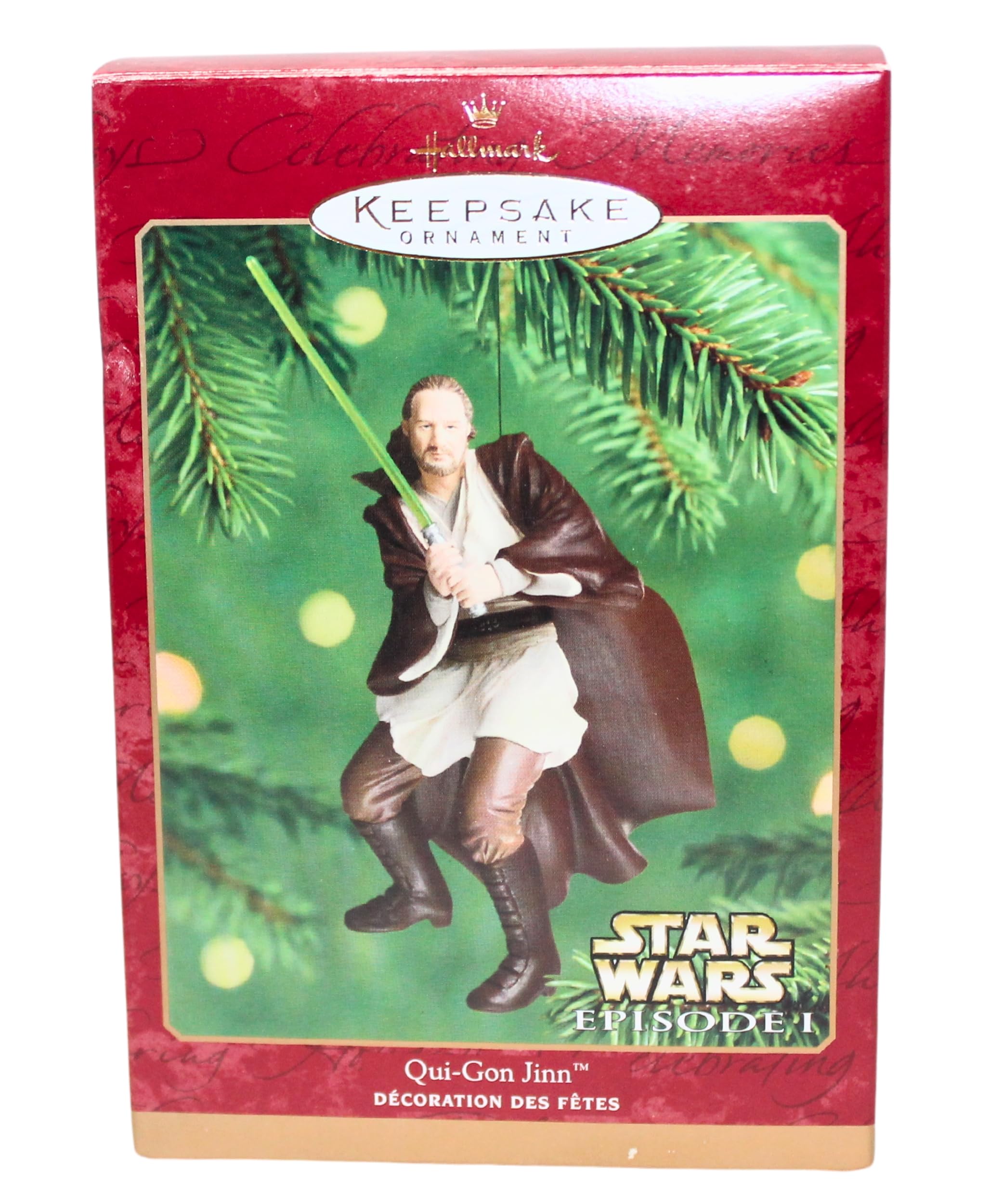 Amazon.com: Qui-Gon Jinn Star Wars Episode 1 2000 Hallmark