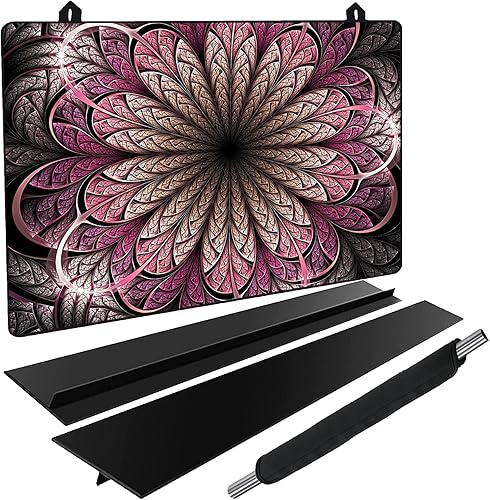 Cubierta para estufa eléctrica, cubierta superior de vidrio para estufa eléctrica, cubierta superior plana de goma natural, revestimiento