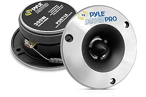 Pyle Titanium Horn Car Audio Bullet Tweeters