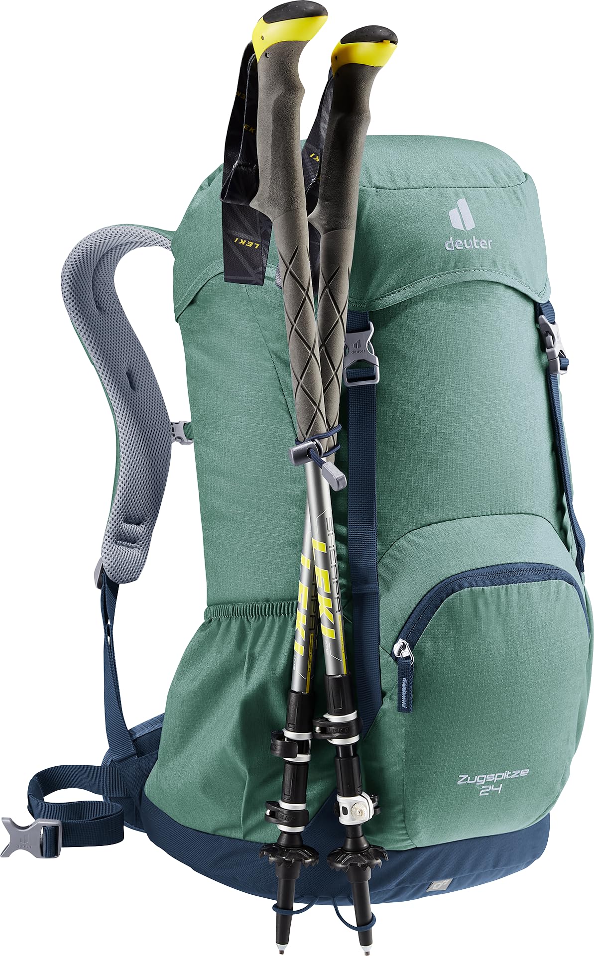 deuter Zugspitze 24 klasyczny plecak trekkingowy, Zielona, 24 Largo, Minimalistyczny