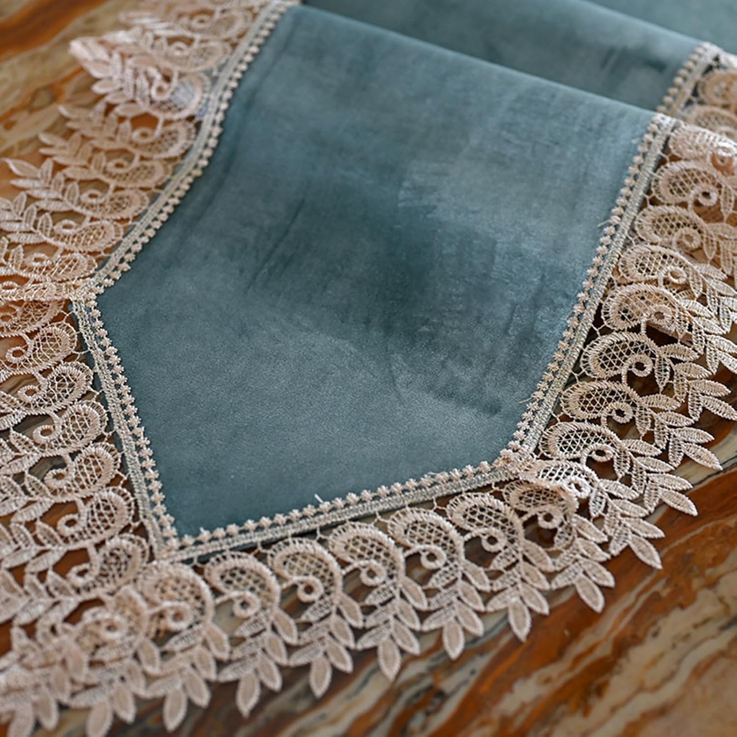 Coffee Table TV Cabinet Tablecloth Lace Table Runner, Simple Table Runner Dressing Table Bedside Table Cover (Small : 40 * 300cm)