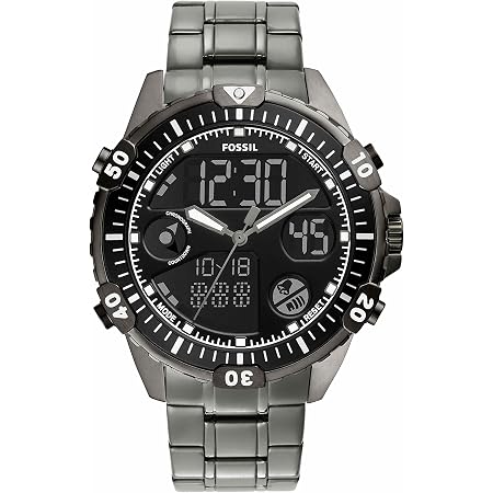 Buy Fossil Garrett Analog-Digital Black 
