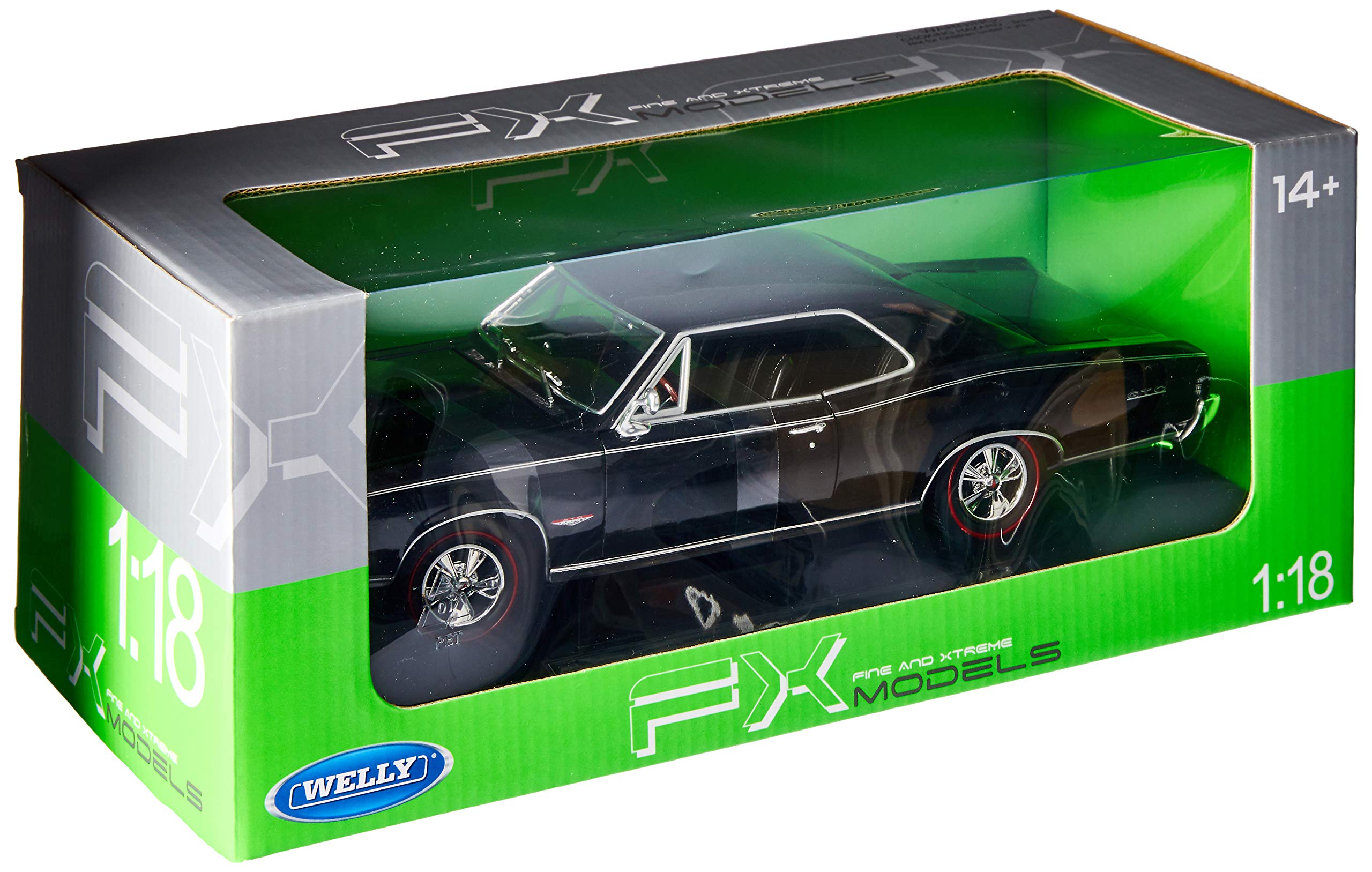 Welly 1:18 1966 Pontiac GTO 1: 18 1966 Pontiac : Amazon.com.au