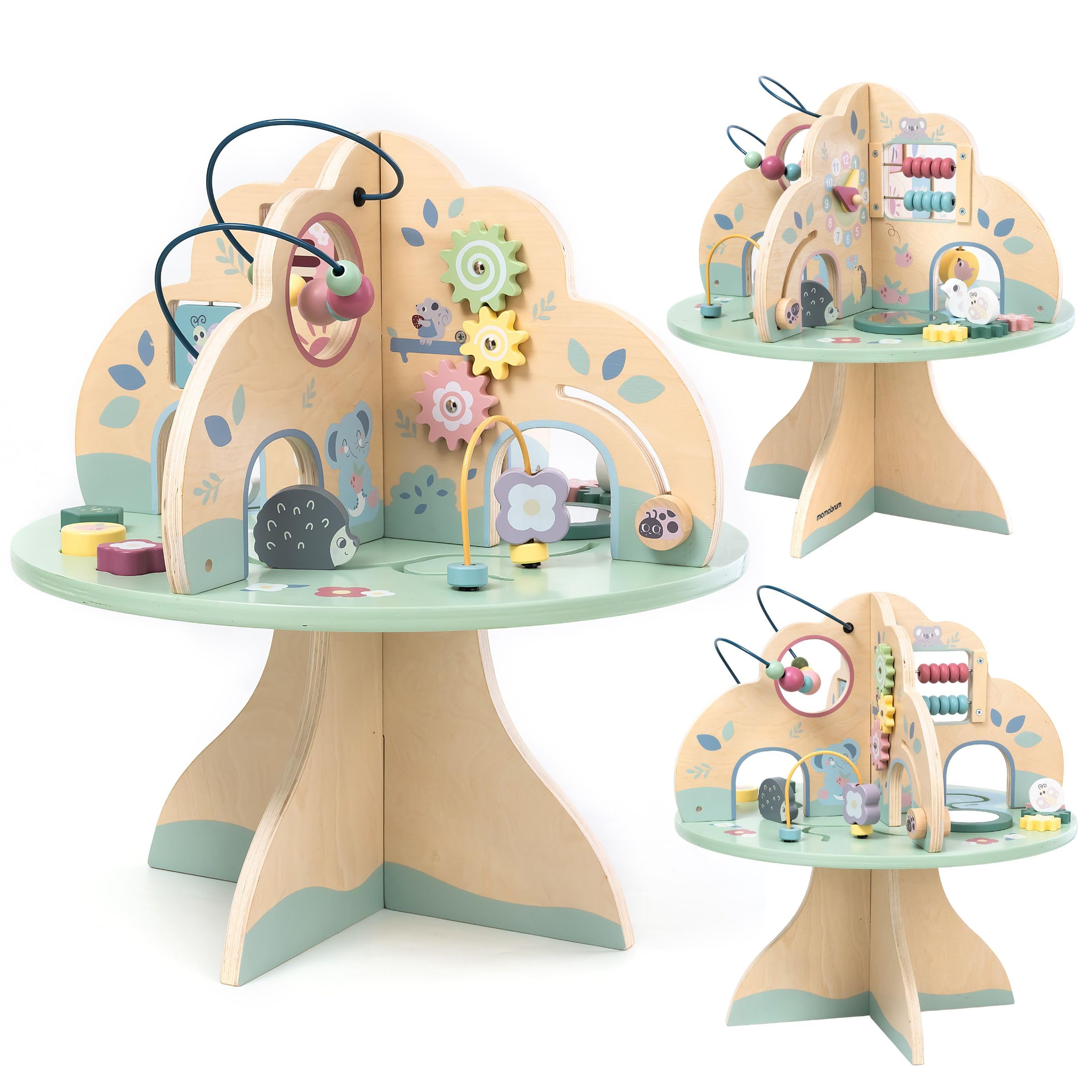 mamabrum Table d'apprentissage en Bois - Guide 360