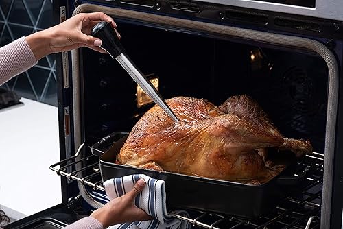 Miniatura 5 de Bellemain Signature - Juego de baster para pavos con cepillo de limpieza (acero inoxidable) con bombilla de silicona de ajuste avanzado y cepillo de