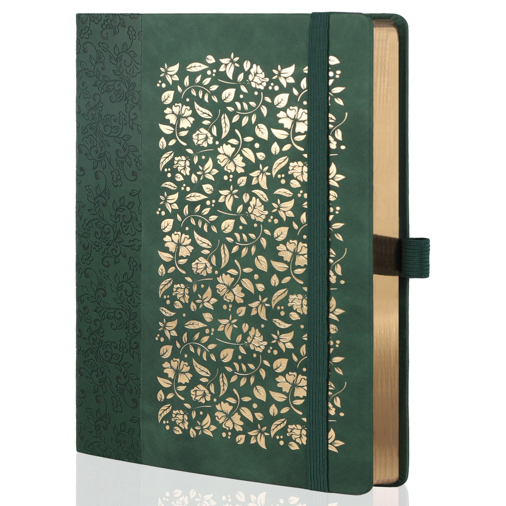TIEFOSSI B5 Dot Journals for Women Men 160 GSM Thick Paper, 150 Numbered Pages, 5 * 5MM Dot Grid