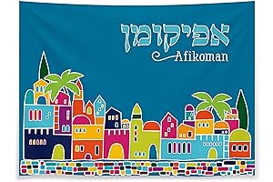 The Dreidel Company Passover Matzah and Afikoman Bag Set