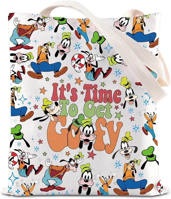 FOTAP Necessaire de maquiagem Cartoon Dog Get G-Tote com zíper