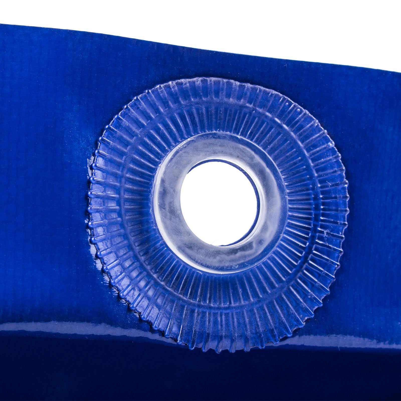 Deiwo® - Bâche plate bleue avec bande en caoutchouc | 2 tailles au choix convient à de nombreuses remorques
