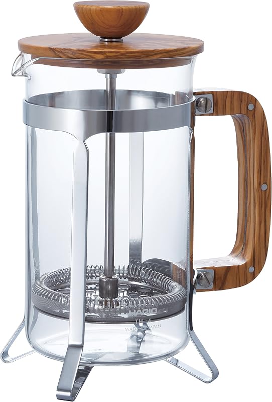 Olive Wood Coffee and Tea Press, 600ml