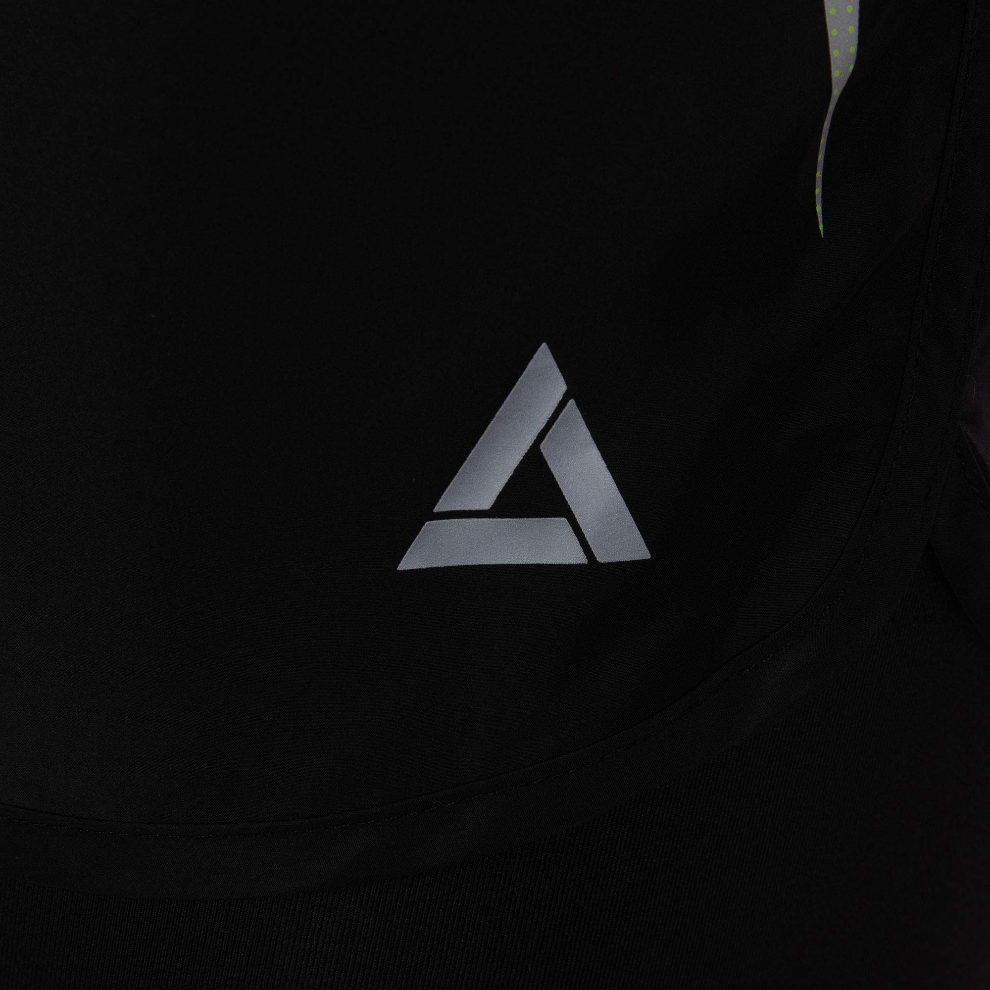 Airtracks Short de course fonctionnel pour homme Pro Line - Short de course 2 en 1 - Short court - Pantalon de sport - Pantalon de jogging - Respirant - Séchage rapide - Réflecteurs