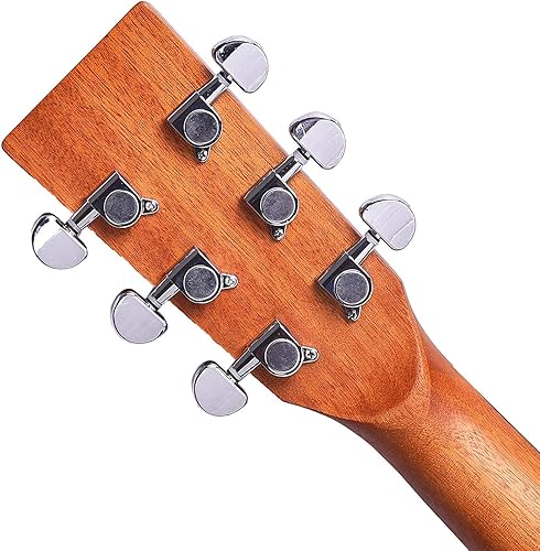 Miniatura 6 de Kadence Acoustica Series, guitarra electro acústica cenizamadera de cebra con afinador incorporado (Ash Super Combo)