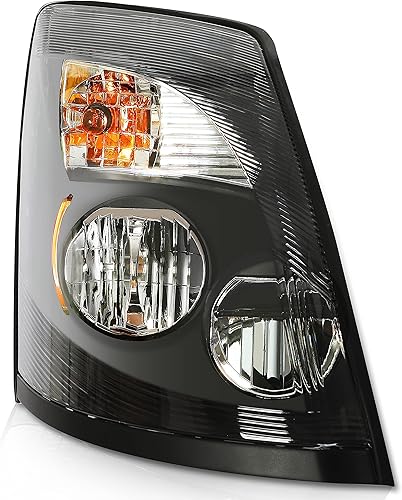 Miniatura 2 de HECASA Faro delantero LED derecho compatible con Volvo VNL, VNX, VNM 2004-2018, repuesto para 82329592 82329127 22141268 (lado del pasajero)