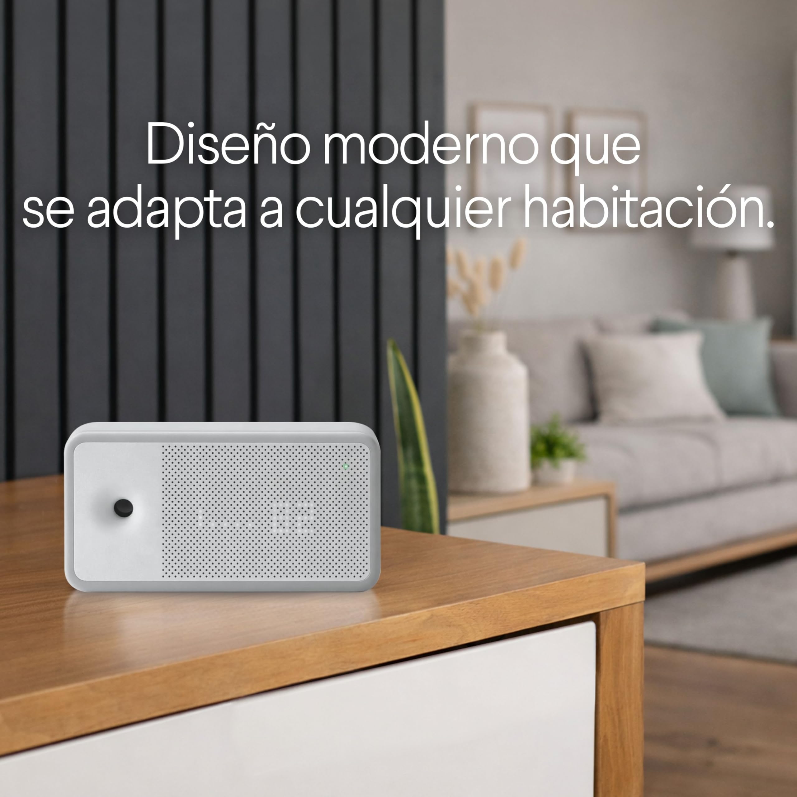 Awair Element Smart Monitor de Calidad del Aire – Sensor Profesional CO2, PM2.5, VOC & Temperatura, Seguimiento de la Contaminación Interior, App iOS & Android, CREA un Ambiente Doméstico Saludable.