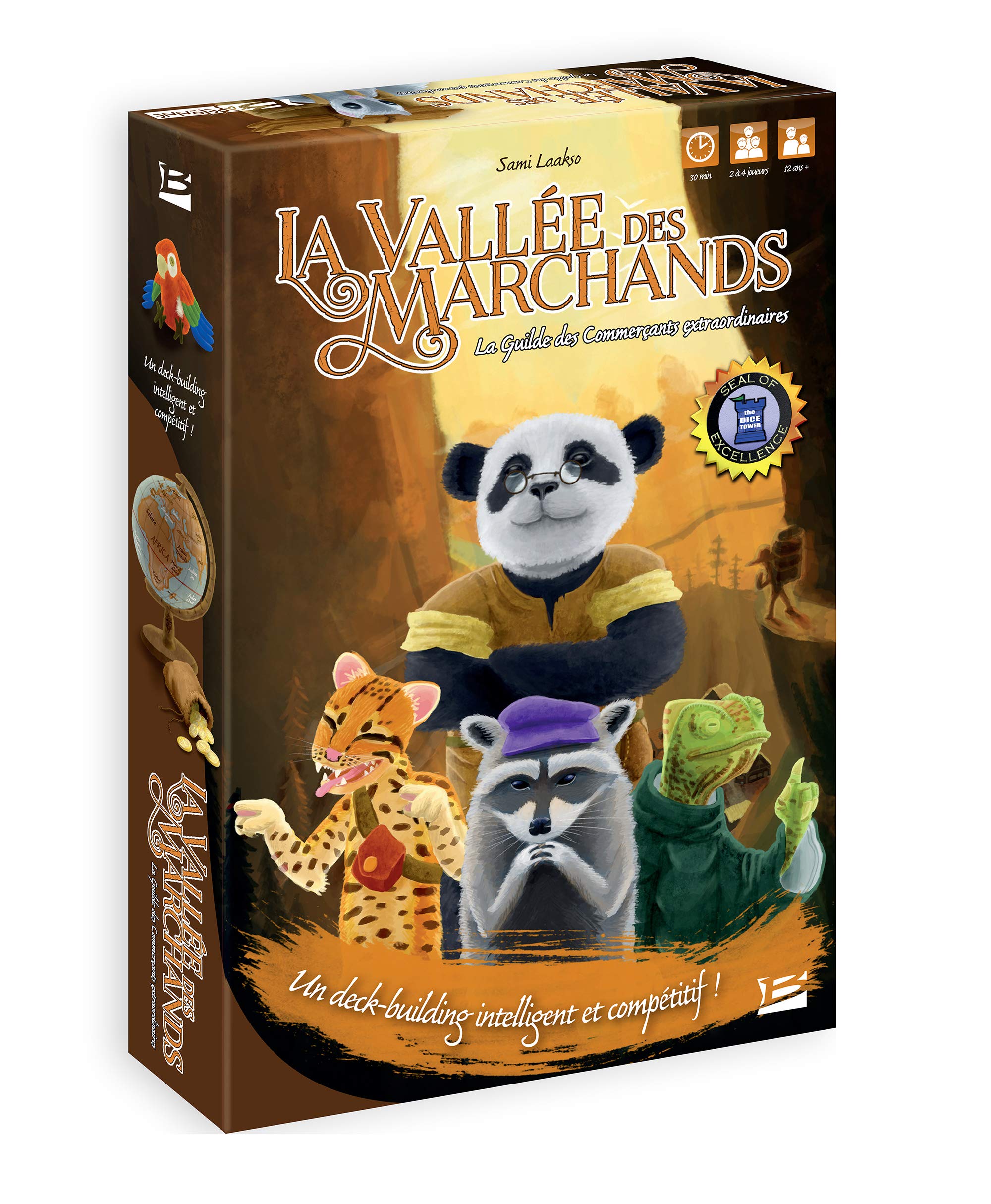 Lot Vallée des Marchands : La Guilde des Commerçants Extraordinaires + L'Ere des Maitres du Commerce + Les Castors Communs Méthodiques + 1 Décapsuleur Blumie
