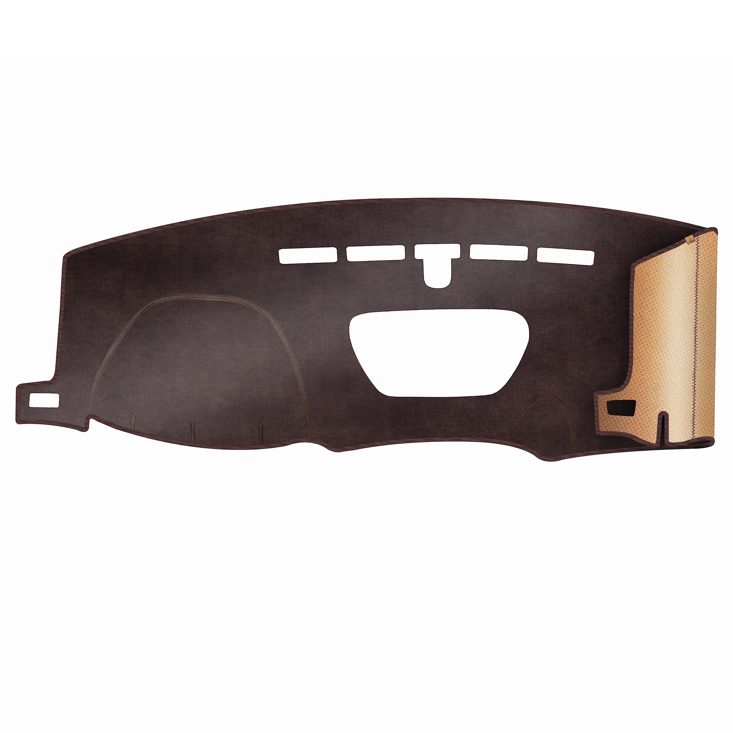 Photo 1 of Delicate Flannel Interior Dash Covers Fit for 2019-2023 Chevrolet Silverado 1500/2500 HD/3500 HD