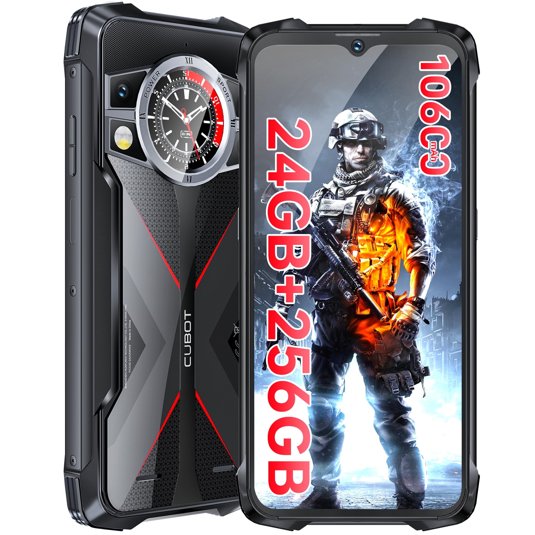 Amazon | CUBOT KingKong 9 SIMフリー スマホ 本体 24GB RAM+