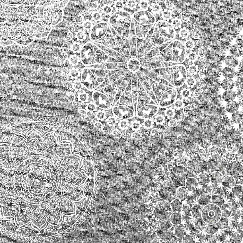 Kt KILOtela - Tela Loneta Estampada, Decoración, Tapizar, Cojines, Cortinas, Bolsos, Manteles, Costura Creativa, 100 cm Largo x 280 cm Ancho, Flores Sevilla, Rosa, Azul ─ 1 Metro — view 58